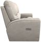 La-Z-Boy® Cassian Oyster Power Reclining Loveseat with Headrest and Lumbar-3