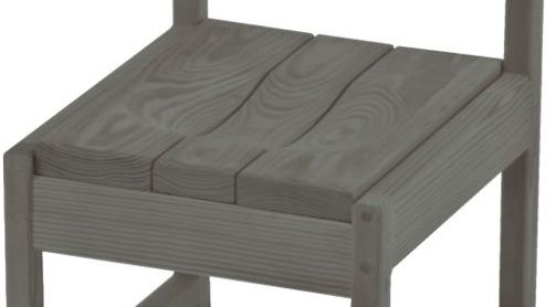 Crate Designs™ Furniture Graphite 3 Position Chair-1