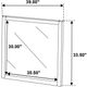Coaster® Wilkes Dark Cocoa Mirror-2