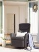 Fjords® Relax Oslo Black Large Dual Motion Swivel Recliner-4