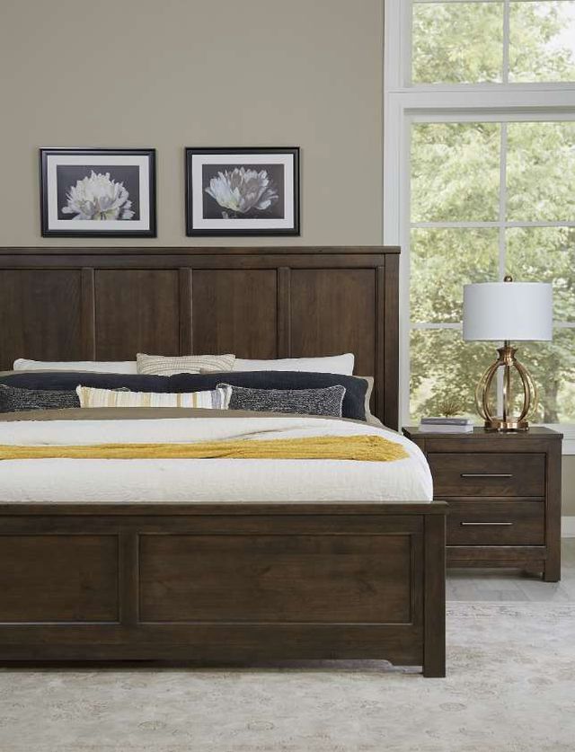 Artisan & Post by Vaughan-Bassett Crafted Cherry Bedroom by Ben & Erin Napier Dark King Panel Bed-3