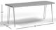 Jofran Inc. Nature's Edge Chestnut 79" Dining Table with Black Base-2