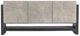 Hooker® Furniture Melange Ground Perspective Gray/Light Natural Credenza-2
