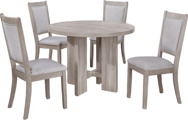 Crown Mark Amara 5-Piece Beige Dining Set-0
