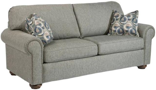 Flexsteel® Preston Light Gray Full Sleeper Sofa-0