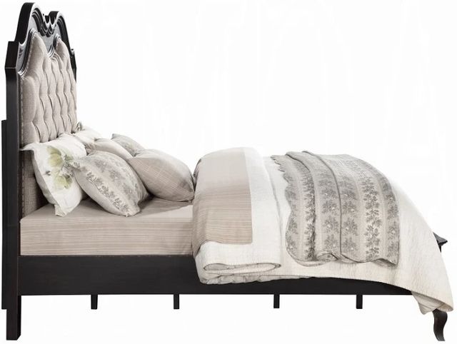 ACME Furniture Chelmsford Antique Black/Beige Queen Panel Bed-3