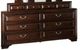 Furniture of America® Brandt Brown Cherry Dresser-0