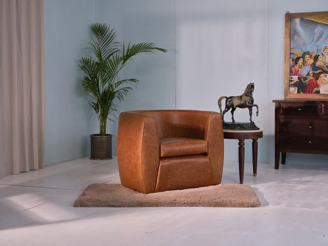 Jaipur Furniture Meigs Brown Chair-1