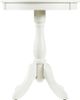 Powell® Palmetto White Round Accent Table-0