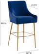 TOV Furniture Beatrix Navy Counter Stool-2