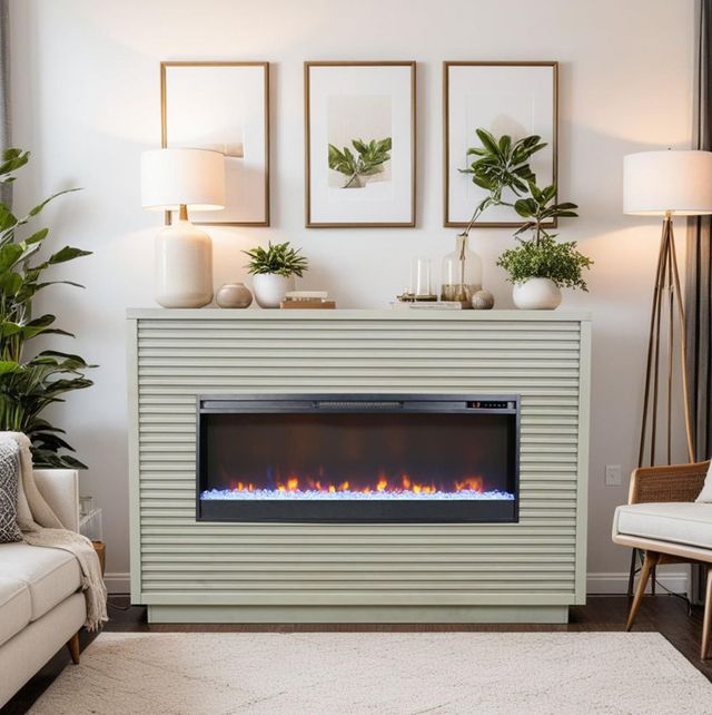 Legends Home Stardust Sandstone 62" Fireplace Mantel-1