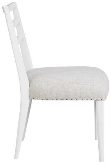 Bernards Citrus Heights White Dining Side Chair-3