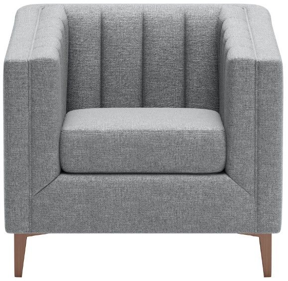 Zuo® Modern Nantucket Dark Gray Armchair-1