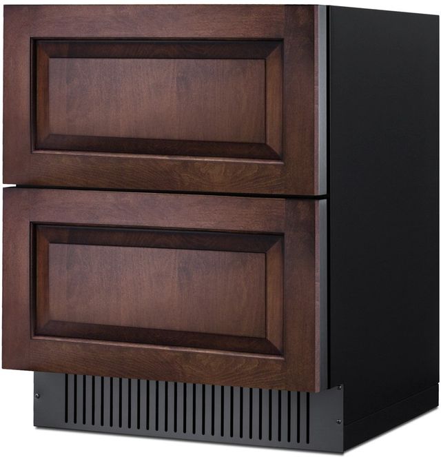 Summit® 27" Panel Ready Refrigerator Drawers-2