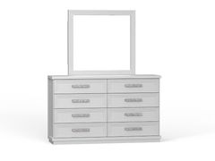 Snowfall Dresser and Mirror