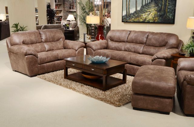 iAmerica Furniture Sherman Sofa Queen Sleeper-4453-04 Silt-1