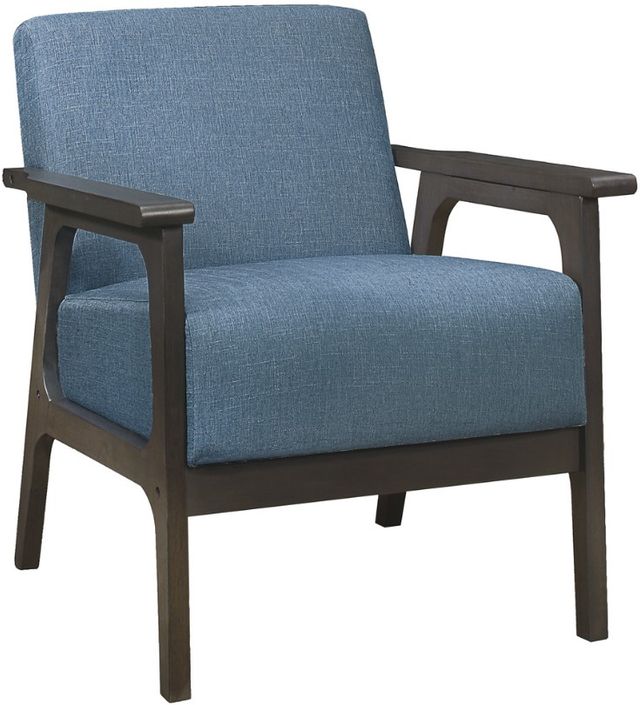 Homelegance® Ocala Blue Accent Chair-0