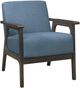 Homelegance® Ocala Blue Accent Chair-0
