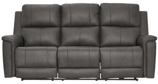 Signature Design by Ashley® Beryton Anchor Power Reclining Sofa with Adjustable Headrest-2