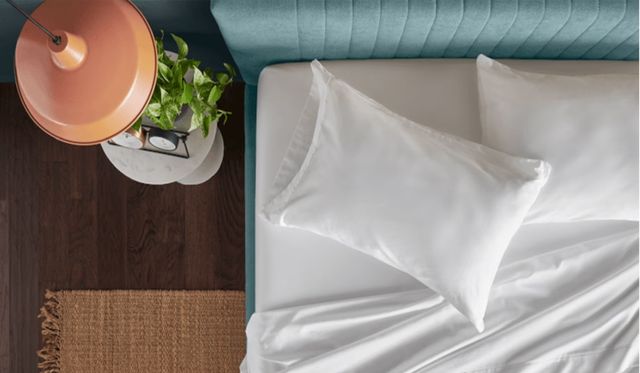 Tempur-Pedic® TEMPUR-Classic 4-Piece White Cotton Queen Sheet Set-1