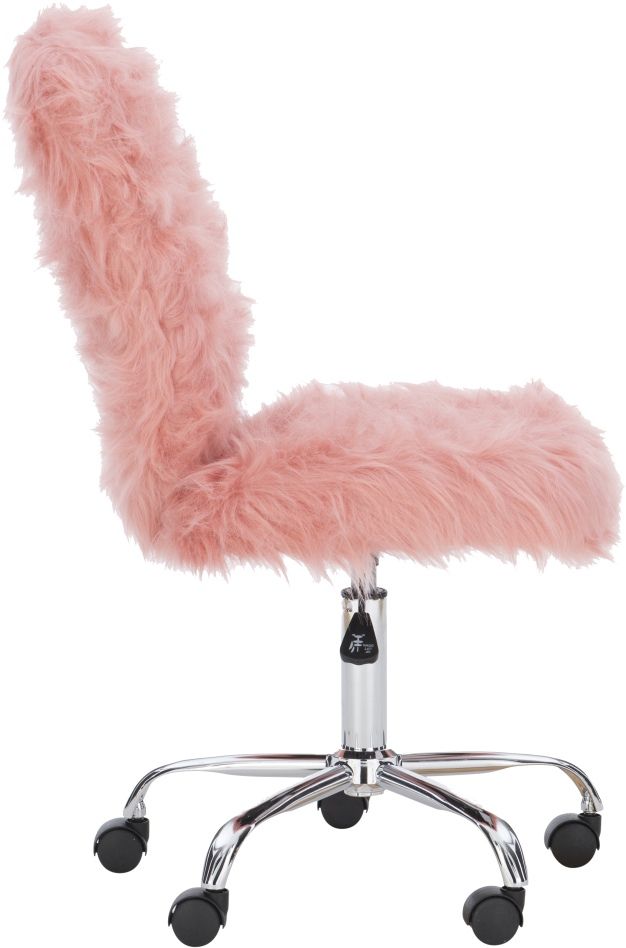Linon Langford Blush Office Chair-2