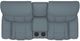 La-Z-Boy® Morrison Denim Power Reclining Loveseat with Console-4