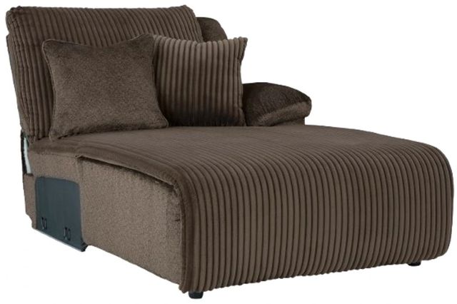 Signature Design by Ashley® Top Tier 3-Piece Chocolate Manual Reclining Right-Arm Facing Sectional and Chaise-3