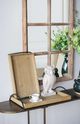 A & B Home Brown Polyresin Perched Owl Figurine-5