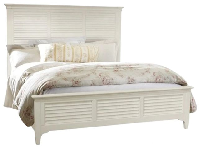 Riverside Furniture Myra Queen Louver Bed-0