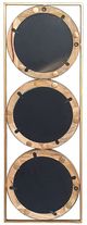 A & B Home Adelaide Brown Wall Mirror-2