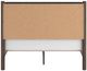 Signature Design by Ashley® Cadmori Brown Queen Upholstered Panel Bed-4