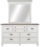 Liberty Furniture Allyson Park 3-Piece Charcoal/Wirebrushed White California King Bedroom Set-3