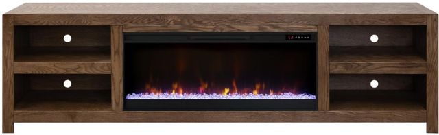 Legends Home Harbor Bourbon Oak 95" Fireplace Console-0