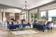 Furniture of America® Sisseton Navy Sofa-1