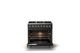 Viking® 5 Series 36" Antique Bronze Pro Style Dual Fuel (LP) Range with Polished Chrome Trim-1