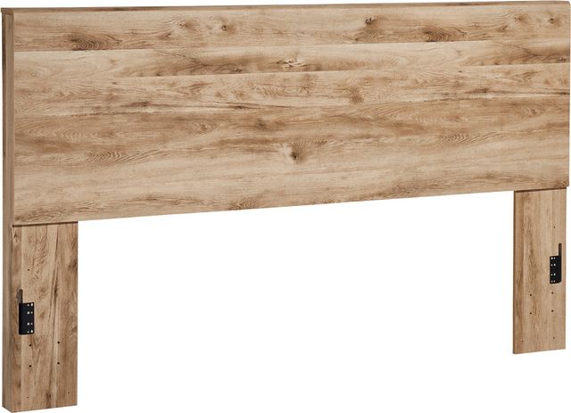 Signature Design by Ashley® Hyanna Tan King Panel Headboard-0