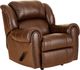 HomeStretch Laredo Cognac Manual Rocker Recliner-0