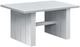 Intercon Nash Buff Aluminum Trestle Outdoor Counter Table-0