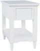 Jofran Inc. Westport White Leg Chair Side Table-3