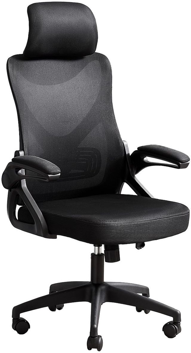 Monarch Specialties Inc. Black Mesh Office Chair-0