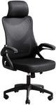 Monarch Specialties Inc. Black Mesh Office Chair-0
