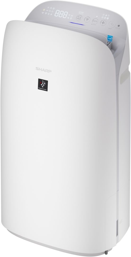 Sharp® White Smart Air Purifier and Humidifier with Plasmacluster Ion Technology-3
