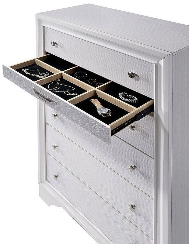 Furniture of America® Chrissy White Chest-2