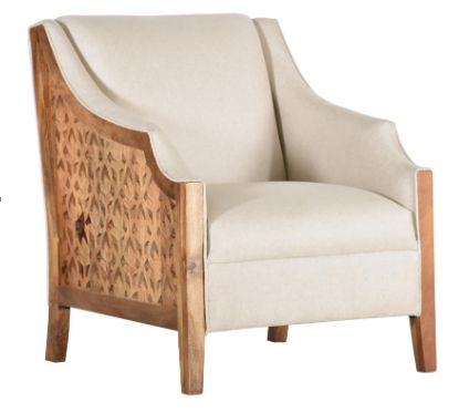 Jaipur Furniture Amara Beige/Brown Chair-0