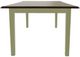 Mavin Customizable 42" x 72" Concave Extendable Dining Table with 12" Leaf-2