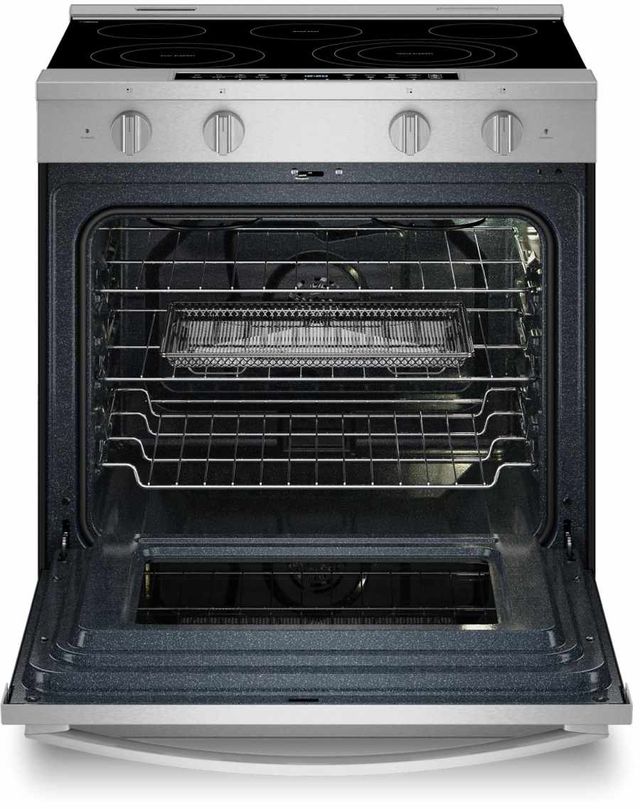 Whirlpool® 30" Fingerprint Resistant Stainless Steel Slide-In Electric Range-1