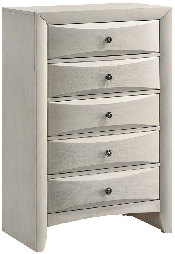 Crown Mark Emily White Chest-0