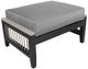 CabanaCoast® Customizable Cove Synthetic Fiber Outdoor Ottoman-0