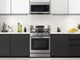 Samsung® 30" Fingerprint Resistant Stainless Steel Smart Freestanding Natural Gas Range with Built-in WiFi and No Preheat Air Fry-2