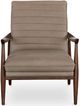 Bassett® Furniture Ellis Leather Beige Accent Chair-1